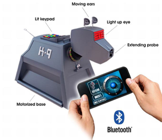 Illustration for article titled Doctor Who's K-9, Controlled By Your Smartphone, Is The Best Robot Dog